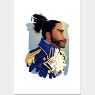 HAMILTON MUSICAL Lafayette Posters and Art